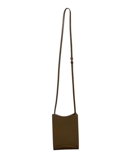 A.P.C.（アーペーセー）A.P.C. (アーペーセー) ネックポーチ ショルダーバッグ ブラウンの古着・服飾アイテム