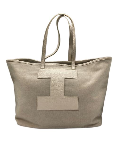 IACUCCI（イアクッチ）IACUCCI (イアクッチ) キャンバストートバッグ ベージュの古着・服飾アイテム