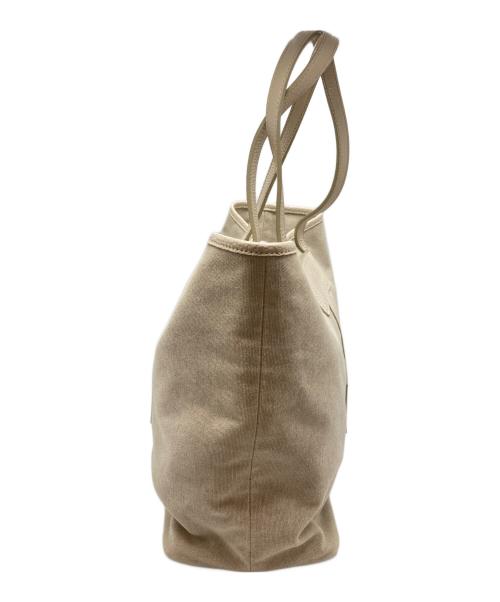 IACUCCI（イアクッチ）IACUCCI (イアクッチ) キャンバストートバッグ ベージュの古着・服飾アイテム