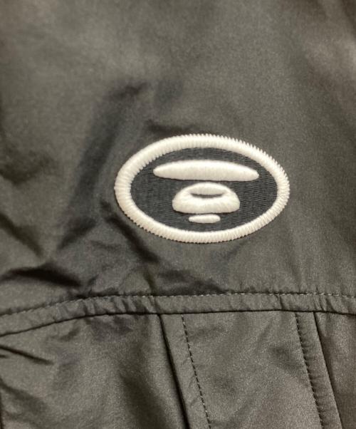 Aape BY A BATHING APE（エーエイプ バイ アベイシングエイプ）Aape BY A BATHING APE (エーエイプ バイ アベイシングエイプ) AAPEUNVS moonface logo windbreaker jacket ブラック サイズ:L 未使用品の古着・服飾アイテム