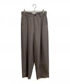 THE RERACS×editionザ リラクス×エディション）の古着「ワイドスラックス」｜ブラウン