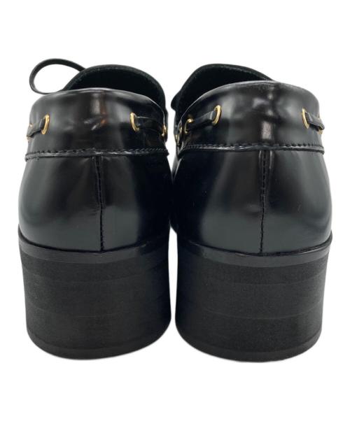 STEFAN COOKE（ステファンクック）STEFAN COOKE (ステファンクック) プラットフォームローファー ブラック サイズ:41の古着・服飾アイテム