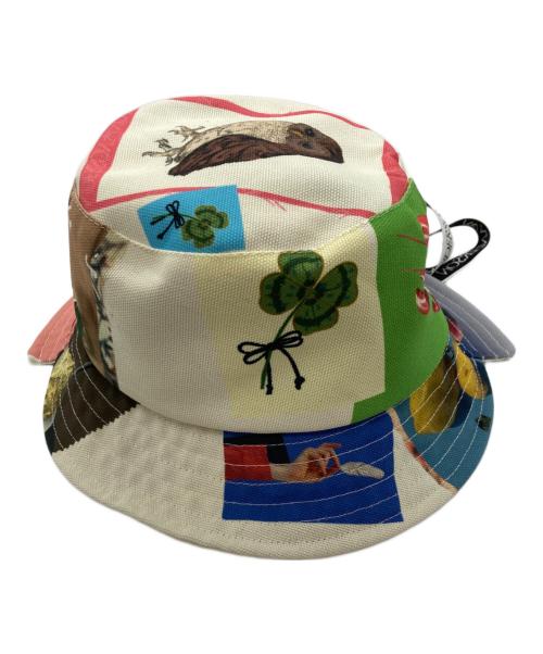 J.W.ANDERSON（ジェイダブリューアンダーソン）J.W.ANDERSON (ジェイダブリューアンダーソン) バケットハット マルチカラー サイズ:58 未使用品の古着・服飾アイテム