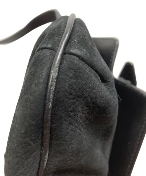 Salvatore Ferragamo（サルヴァトーレ フェラガモ）Salvatore Ferragamo (サルヴァトーレ フェラガモ) ダブルガンチーニショルダーバッグ ブラックの古着・服飾アイテム