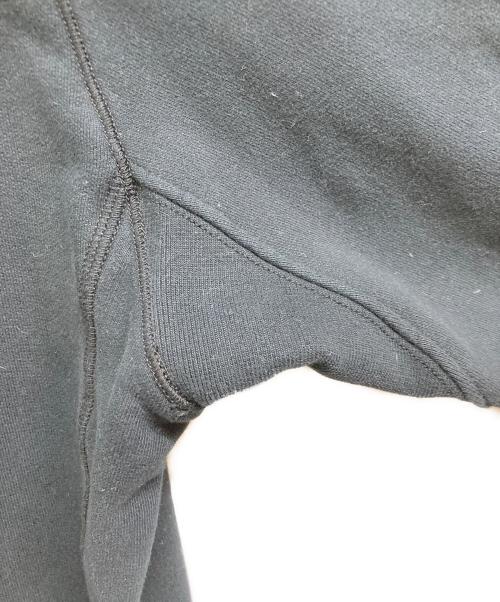 STONE ISLAND（ストーンアイランド）STONE ISLAND (ストーンアイランド) Compass Patch Garment Dyed Sweat ブラック サイズ:Mの古着・服飾アイテム