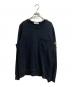 STONE ISLAND（ストーンアイランド）の古着「Compass Patch Garment Dyed Sweat」｜ブラック