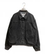 nonnative×MINEDENIMノンネイティブ×マインデニム）の古着「G JACKET DENIM TRUCKER TYPE-2」｜ブラック