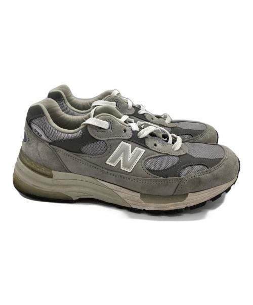 NEW BALANCE（ニューバランス）NEW BALANCE (ニューバランス) M992GR ローカットスニーカー グレー サイズ:US09の古着・服飾アイテム