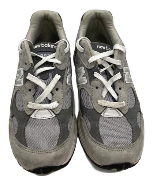 NEW BALANCE（ニューバランス）NEW BALANCE (ニューバランス) M992GR ローカットスニーカー グレー サイズ:US09の古着・服飾アイテム