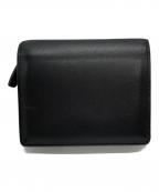 土屋鞄ツチヤカバン）の古着「ブラックヌメ スモールウォレット」｜ブラウン