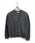 MAISON KITSUNE（メゾンキツネ）の古着「BOLD FOX HEAD PATCH REGULAR CARDIGAN」｜グレー