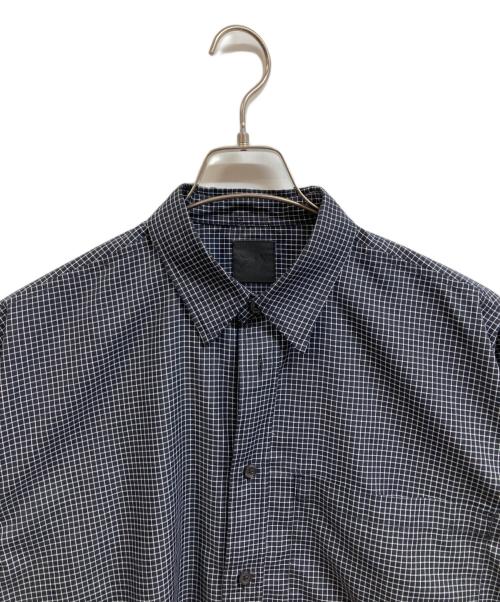 DAIWA PIER39（ダイワ ピア39）DAIWA PIER39 (ダイワ ピア39) TECH REGULAR COLLAR SHIRT L/S GRAPH PLAID ホワイト×ブラック サイズ:Ｍの古着・服飾アイテム