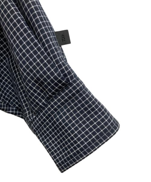 DAIWA PIER39（ダイワ ピア39）DAIWA PIER39 (ダイワ ピア39) TECH REGULAR COLLAR SHIRT L/S GRAPH PLAID ホワイト×ブラック サイズ:Ｍの古着・服飾アイテム