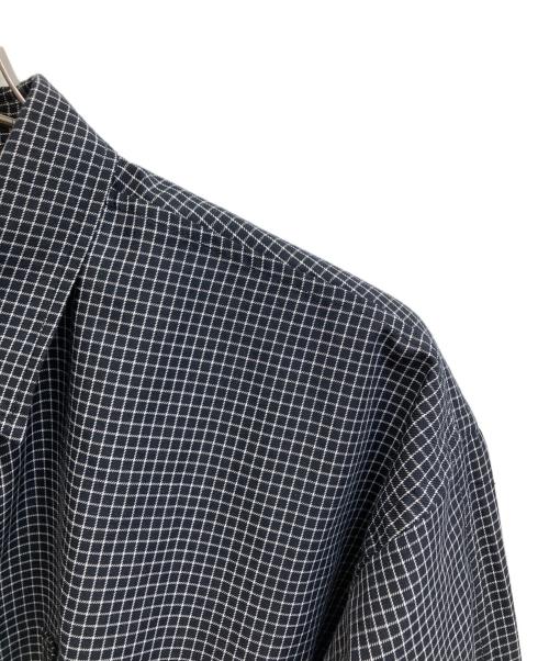 DAIWA PIER39（ダイワ ピア39）DAIWA PIER39 (ダイワ ピア39) TECH REGULAR COLLAR SHIRT L/S GRAPH PLAID ホワイト×ブラック サイズ:Ｍの古着・服飾アイテム