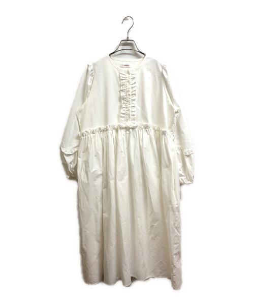 UNMINOU（アンミヌ）UNMINOU (アンミヌ) ワンピース ホワイト サイズ:Fの古着・服飾アイテム
