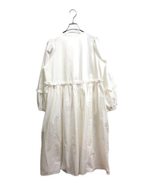 UNMINOU（アンミヌ）UNMINOU (アンミヌ) ワンピース ホワイト サイズ:Fの古着・服飾アイテム