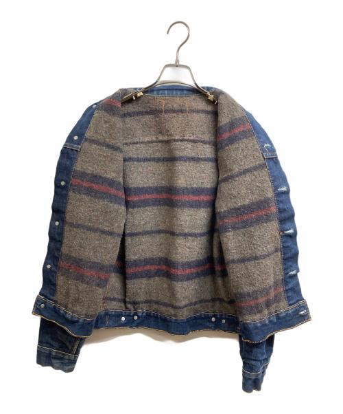 LEVI'S（リーバイス）LEVI'S (リーバイス) 裏ブランケット付デニムジャケット インディゴ サイズ:不明の古着・服飾アイテム