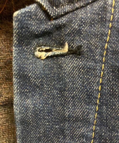 LEVI'S（リーバイス）LEVI'S (リーバイス) 裏ブランケット付デニムジャケット インディゴ サイズ:不明の古着・服飾アイテム