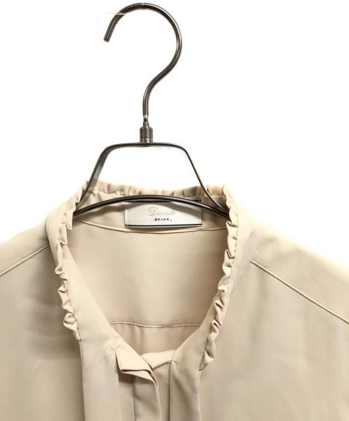 BEIGE（ベイジ）BEIGE (ベイジ) EVAブラウス ベージュ サイズ:32の古着・服飾アイテム