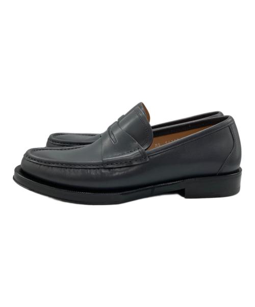 Salvatore Ferragamo（サルヴァトーレ フェラガモ）Salvatore Ferragamo (サルヴァトーレ フェラガモ) コインローファー グレー サイズ:7の古着・服飾アイテム