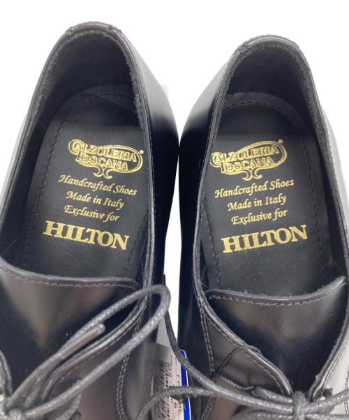 CALZOLERIA TOSCANA（カルツォレリアトスカーナ）CALZOLERIA TOSCANA (カルツォレリアトスカーナ) プレーントゥシューズ ブラック サイズ:41 未使用品の古着・服飾アイテム