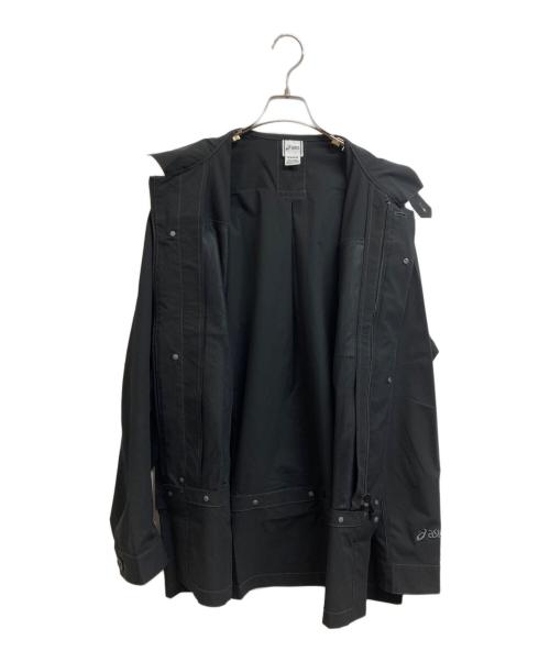 asics（アシックス）asics (アシックス) CONVERTIBLE BLOUSON ブラック サイズ:Mの古着・服飾アイテム