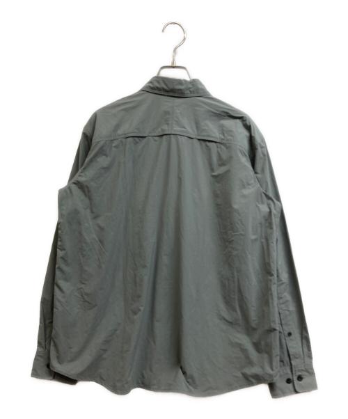 THE NORTH FACE（ザ ノース フェイス）THE NORTH FACE (ザ ノース フェイス) ラッスルキャノピーシャツ ヒューズボックスグレー サイズ:L 未使用品の古着・服飾アイテム