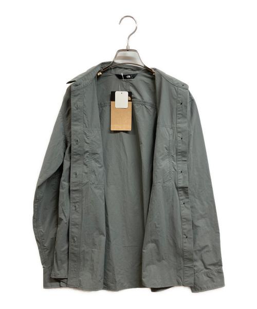 THE NORTH FACE（ザ ノース フェイス）THE NORTH FACE (ザ ノース フェイス) ラッスルキャノピーシャツ ヒューズボックスグレー サイズ:L 未使用品の古着・服飾アイテム