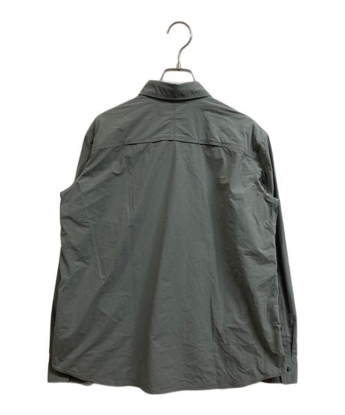 THE NORTH FACE（ザ ノース フェイス）THE NORTH FACE (ザ ノース フェイス) ラッスルキャノピーシャツ ヒューズボックスグレー サイズ:M 未使用品の古着・服飾アイテム