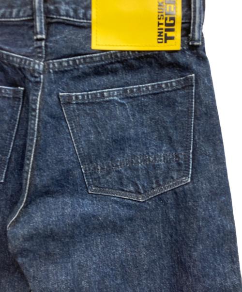 Onitsuka Tiger（オニツカタイガー）Onitsuka Tiger (オニツカタイガー) デニムパンツ インディゴ サイズ:S 未使用品の古着・服飾アイテム