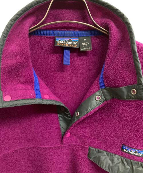 Patagonia（パタゴニア）Patagonia (パタゴニア) SYNCHILLA Snap-T パープル サイズ:Mの古着・服飾アイテム