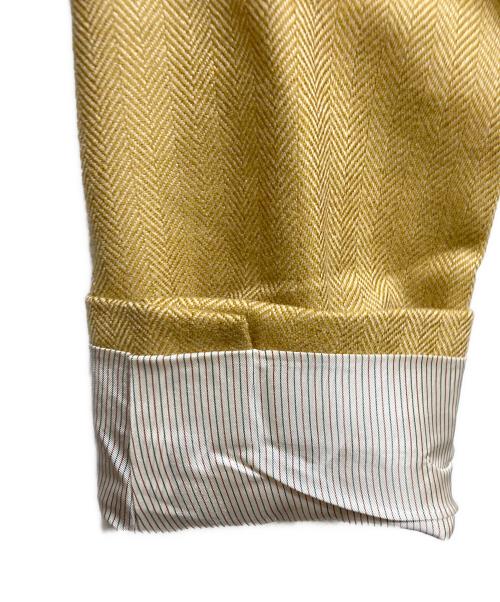 PAUL SMITH（ポールスミス）Paul Smith (ポールスミス) ヘリンボーンツイル3Bテーラードジャケット ベージュ サイズ:Lの古着・服飾アイテム