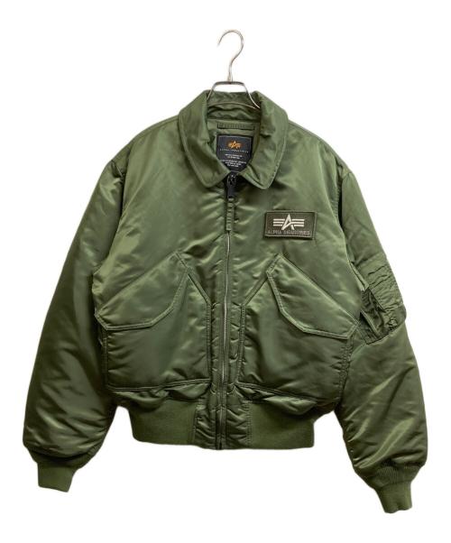 ALPHA（アルファ）ALPHA (アルファ) CWU-45/P フライトジャケット カーキ サイズ:Mの古着・服飾アイテム