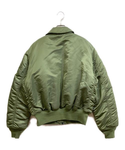 ALPHA（アルファ）ALPHA (アルファ) CWU-45/P フライトジャケット カーキ サイズ:Mの古着・服飾アイテム