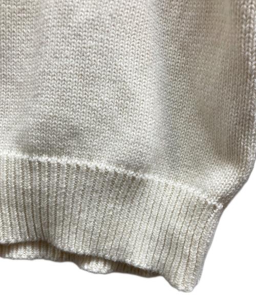 HUMAN MADE（ヒューマンメイド）HUMAN MADE (ヒューマンメイド) ハートロゴニットセーター アイボリー サイズ:Mの古着・服飾アイテム