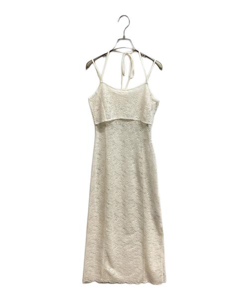 JOSE MOON（ジョゼムーン）JOSE MOON (ジョゼムーン) MAXIM LACE CAMIDRESS ホワイト サイズ:Free 未使用品の古着・服飾アイテム