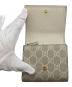 中古・古着 GUCCI (グッチ) GGマーモント2つ折り財布 アイボリー：35000円