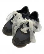 grounds×Mikio Sakabeグラウンズ×ミキオサカベ）の古着「ローカットスニーカー」｜ブラック