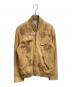 Maison Martin Margiela（メゾンマルタンマルジェラ）の古着「レザージャケット」｜ブラウン