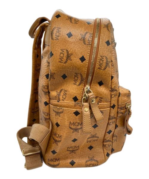 MCM（エムシーエム）MCM (エムシーエム) ヴィセトスバックパック キャメルの古着・服飾アイテム