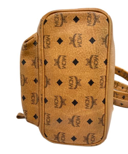 MCM（エムシーエム）MCM (エムシーエム) ヴィセトスバックパック キャメルの古着・服飾アイテム