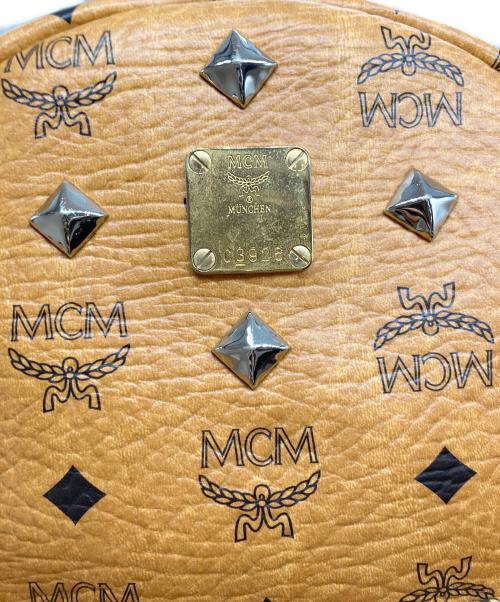 MCM（エムシーエム）MCM (エムシーエム) ヴィセトスバックパック キャメルの古着・服飾アイテム