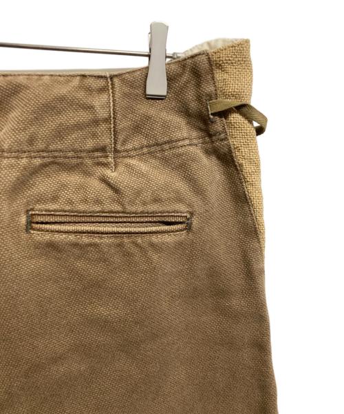 KAPITAL（キャピタル）KAPITAL (キャピタル) リネン混イージーパンツ ブラウン サイズ:3の古着・服飾アイテム