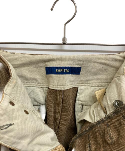 KAPITAL（キャピタル）KAPITAL (キャピタル) リネン混イージーパンツ ブラウン サイズ:3の古着・服飾アイテム