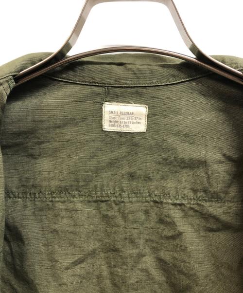 US ARMY（ユーエスアーミー）US ARMY (ユーエスアーミー) ジャングルファティーグジャケット カーキ サイズ:small-regularの古着・服飾アイテム