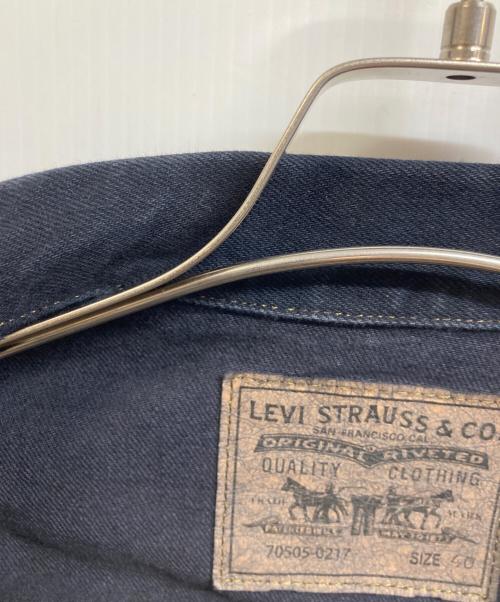 LEVI'S VINTAGE CLOTHING（リーバイス ビンテージ クロージング）LEVI'S VINTAGE CLOTHING (リーバイス ビンテージ クロージング) ブラックデニムジャケット ブラック サイズ:40の古着・服飾アイテム