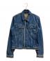 DIESEL（ディーゼル）の古着「デニムジャケット」｜ブルー