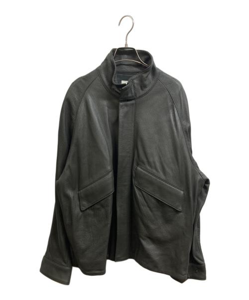 LIDnM（リドム）LIDnM (リドム) VINTAGE GOAT RIDING BLOUSON ブラック サイズ:Lの古着・服飾アイテム