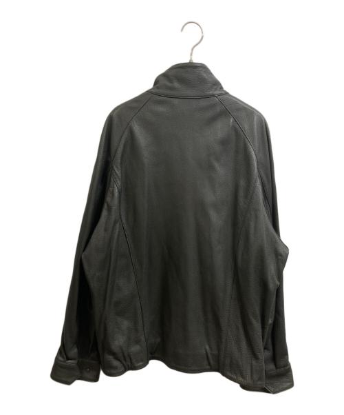 LIDnM（リドム）LIDnM (リドム) VINTAGE GOAT RIDING BLOUSON ブラック サイズ:Lの古着・服飾アイテム