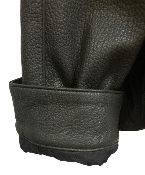 LIDnM（リドム）LIDnM (リドム) VINTAGE GOAT RIDING BLOUSON ブラック サイズ:Lの古着・服飾アイテム